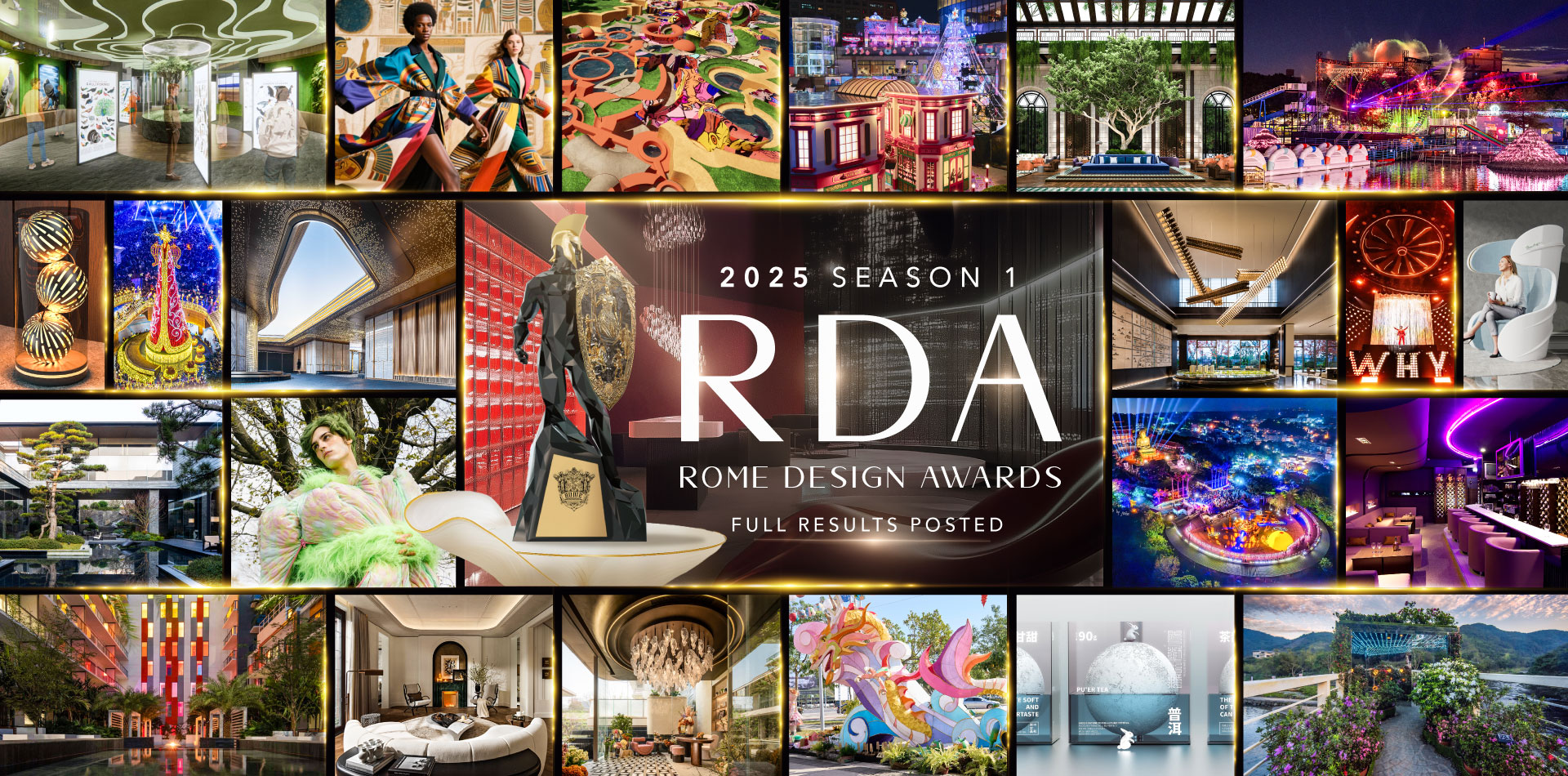 2025 Rome Design Awards Season 1 – Official Results