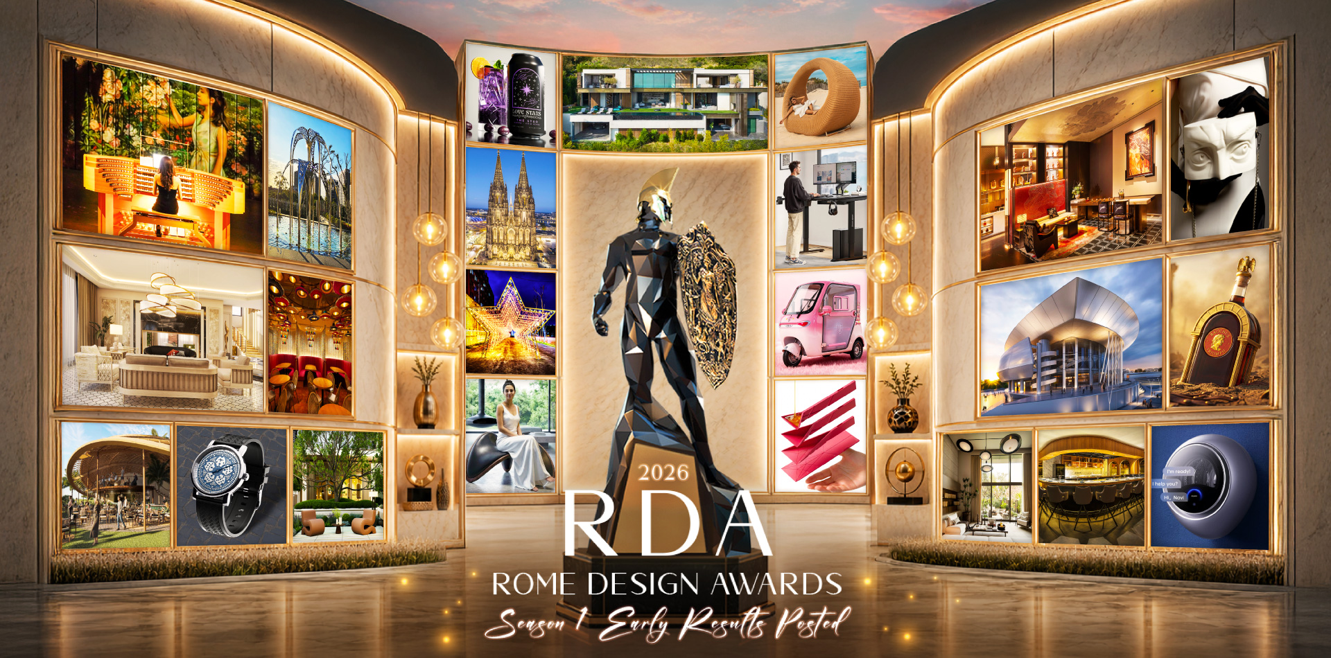 Early Results Announced for 2026 Rome Design Awards!