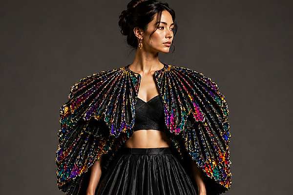 Sahra Bukhari Receives Gold Recognition for Excellence in Student Fashion Design
