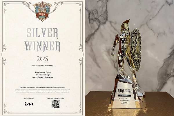 YH Interior Design Turns Residential Living into a Silver-Winning Experience